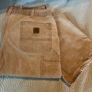 Carhartt 38x32 Dungarees B11Brn